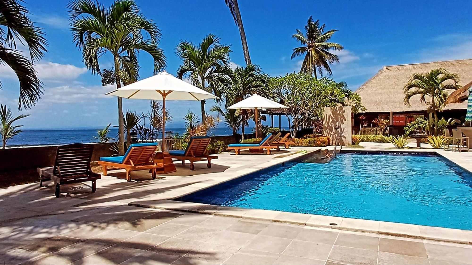 Melaya Beach Resort Room Double Penginuman Luaran gambar